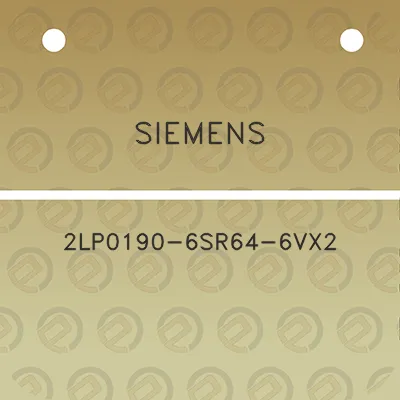 siemens-2lp0190-6sr64-6vx2