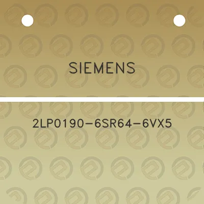 siemens-2lp0190-6sr64-6vx5