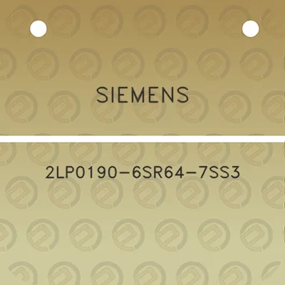 siemens-2lp0190-6sr64-7ss3