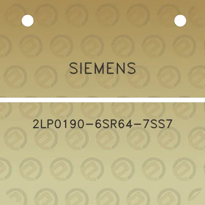 siemens-2lp0190-6sr64-7ss7