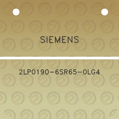 siemens-2lp0190-6sr65-0lg4