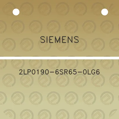 siemens-2lp0190-6sr65-0lg6