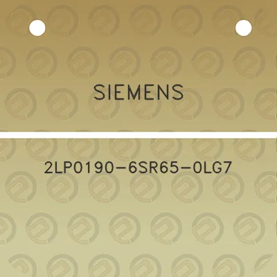 siemens-2lp0190-6sr65-0lg7