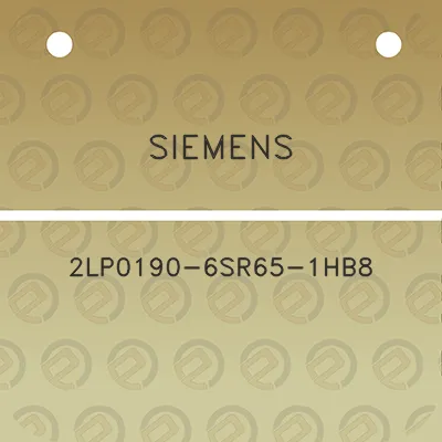 siemens-2lp0190-6sr65-1hb8