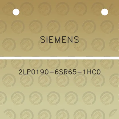 siemens-2lp0190-6sr65-1hc0