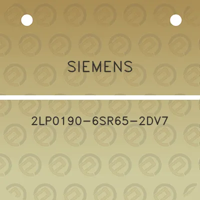 siemens-2lp0190-6sr65-2dv7