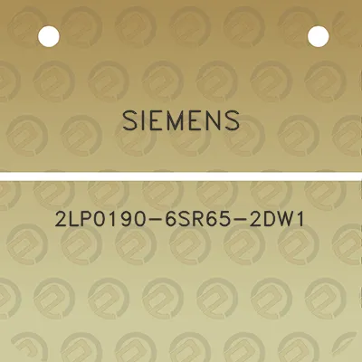 siemens-2lp0190-6sr65-2dw1