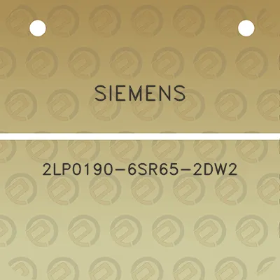 siemens-2lp0190-6sr65-2dw2