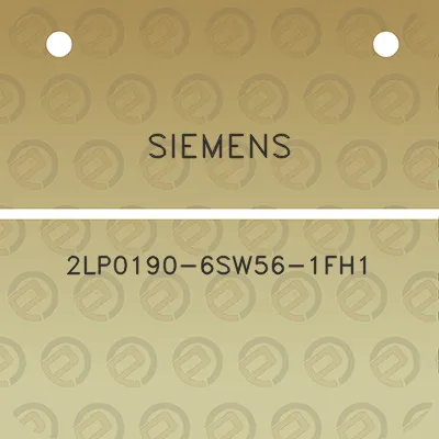 siemens-2lp0190-6sw56-1fh1