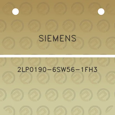 siemens-2lp0190-6sw56-1fh3