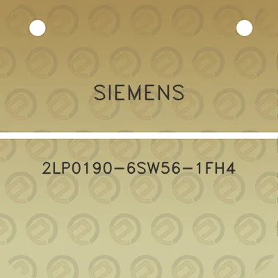 siemens-2lp0190-6sw56-1fh4