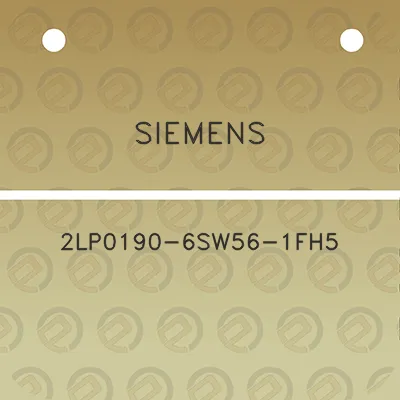 siemens-2lp0190-6sw56-1fh5