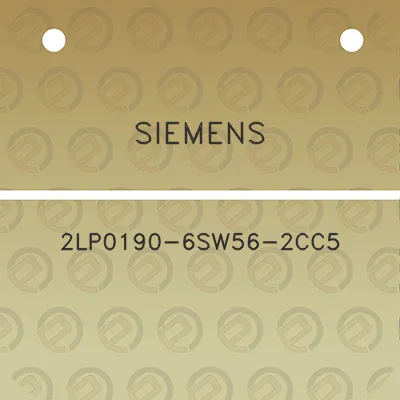 siemens-2lp0190-6sw56-2cc5