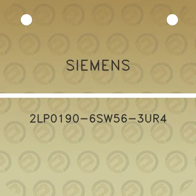 siemens-2lp0190-6sw56-3ur4