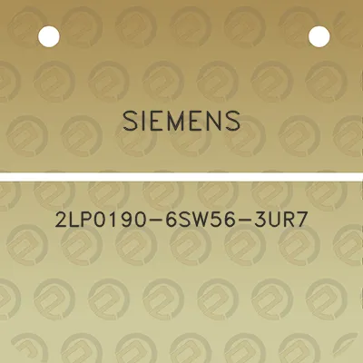 siemens-2lp0190-6sw56-3ur7