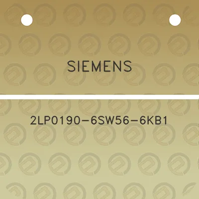 siemens-2lp0190-6sw56-6kb1