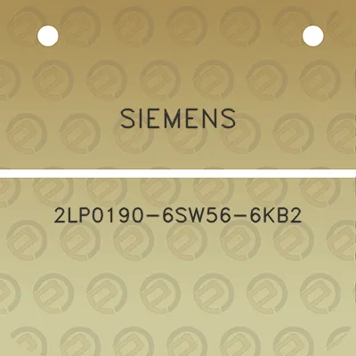 siemens-2lp0190-6sw56-6kb2