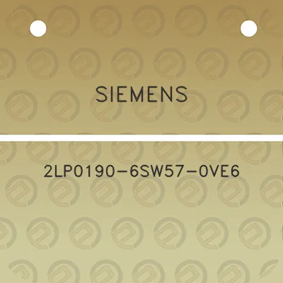 siemens-2lp0190-6sw57-0ve6