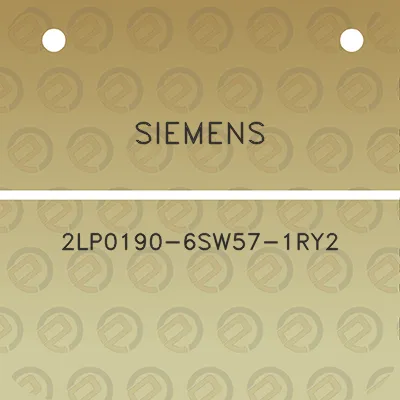 siemens-2lp0190-6sw57-1ry2