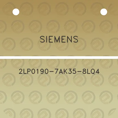 siemens-2lp0190-7ak35-8lq4