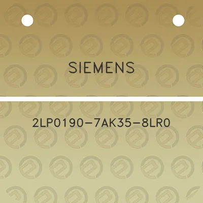 siemens-2lp0190-7ak35-8lr0