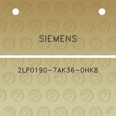 siemens-2lp0190-7ak36-0hk8