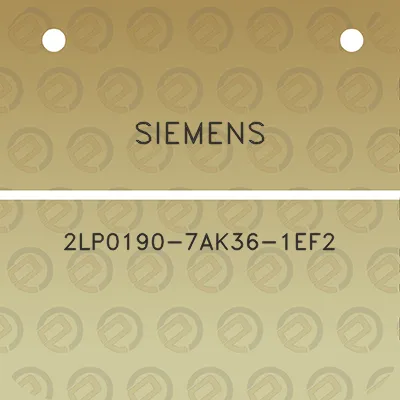 siemens-2lp0190-7ak36-1ef2