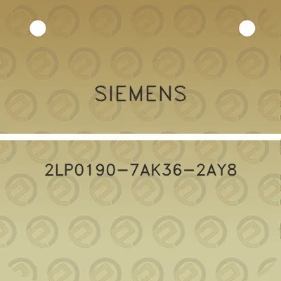 siemens-2lp0190-7ak36-2ay8