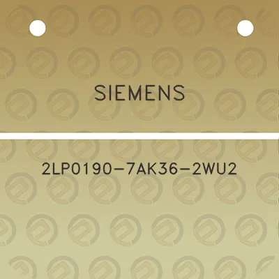 siemens-2lp0190-7ak36-2wu2