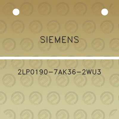 siemens-2lp0190-7ak36-2wu3