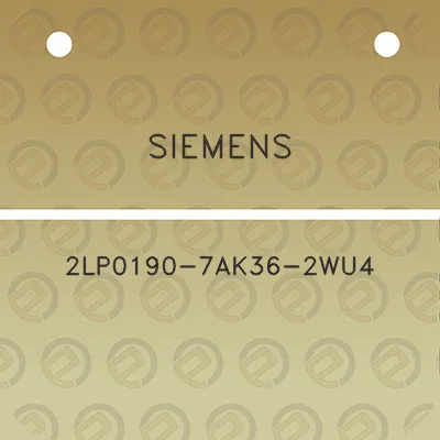 siemens-2lp0190-7ak36-2wu4