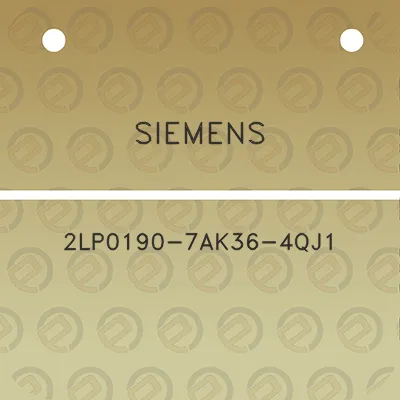 siemens-2lp0190-7ak36-4qj1