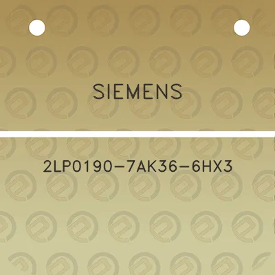 siemens-2lp0190-7ak36-6hx3