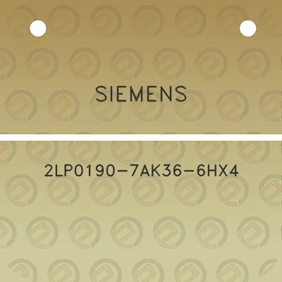 siemens-2lp0190-7ak36-6hx4