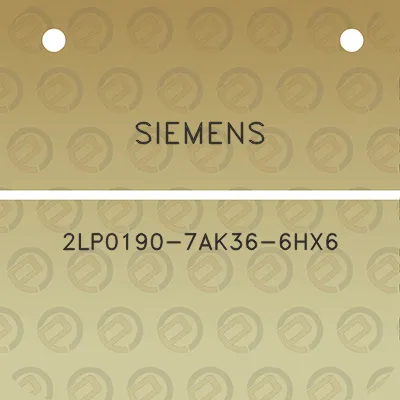 siemens-2lp0190-7ak36-6hx6