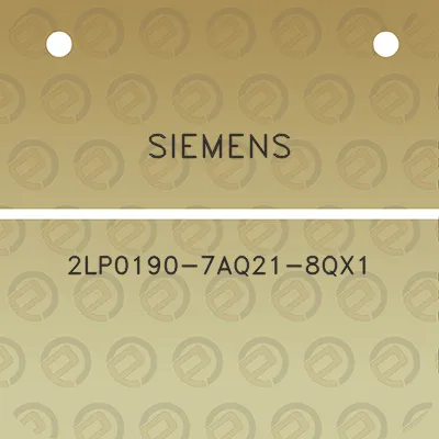 siemens-2lp0190-7aq21-8qx1