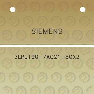 siemens-2lp0190-7aq21-8qx2