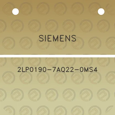 siemens-2lp0190-7aq22-0ms4