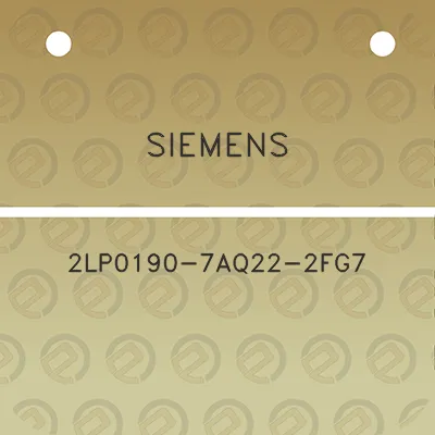 siemens-2lp0190-7aq22-2fg7