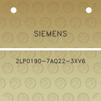 siemens-2lp0190-7aq22-3xv6