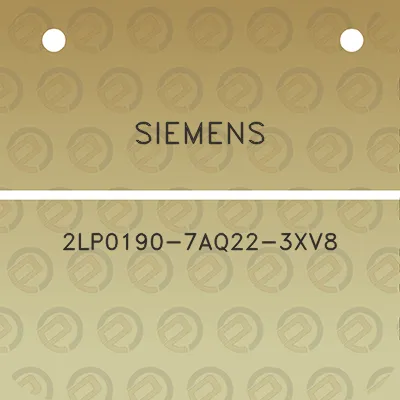 siemens-2lp0190-7aq22-3xv8