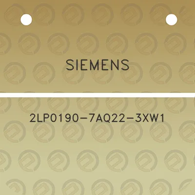 siemens-2lp0190-7aq22-3xw1