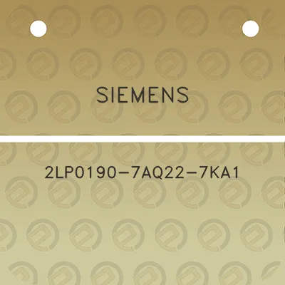 siemens-2lp0190-7aq22-7ka1