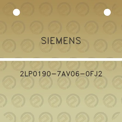 siemens-2lp0190-7av06-0fj2