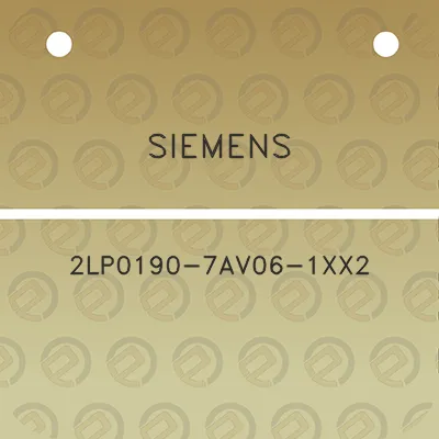 siemens-2lp0190-7av06-1xx2