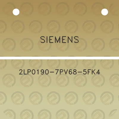 siemens-2lp0190-7pv68-5fk4