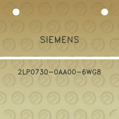 siemens-2lp0730-0aa00-6wg8