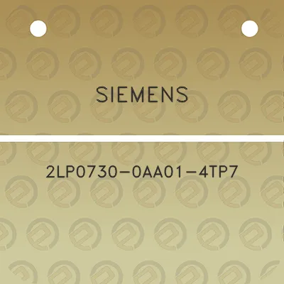 siemens-2lp0730-0aa01-4tp7