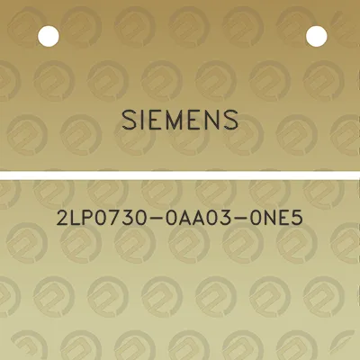 siemens-2lp0730-0aa03-0ne5