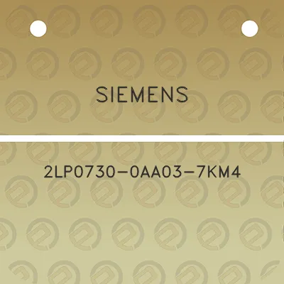 siemens-2lp0730-0aa03-7km4